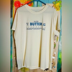 Unisex “Salted Butter”🧈 Graphic Tee - In Cream